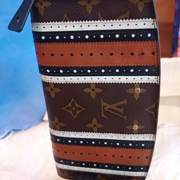 RARE! Limited Edition LV Brogue Steamer Pochette Voyage Zippy Wallet - Picture 5 of 13